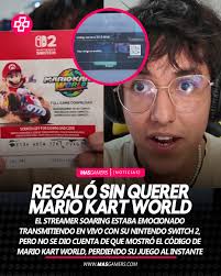 Su frase: "Igual nadie tiene la Switch 2" le costó caro... #soraring  #NintendoSwitch2 #MarioKartWorld