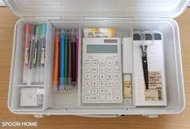 無印良品のスチール工具箱のブログ画像 収納 アイデア インテリア 収納 無印良品