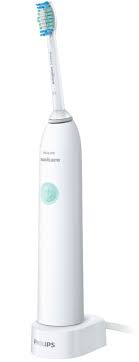 I didn't know how to brush my teeth until i met this toothbrush. Philips Sonicare Sonicare Dailyclean 1100 Rechargeable Toothbrush Mint Hx3411 04 Best Buy