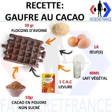 Merci De Visiter Vous Abonner Et Partager Notre Page Fatsecretfrance Pour Cette Recette De Gaufre Facile Et Heal In 2020 Healthy Waffles Food Healthy Sports Food