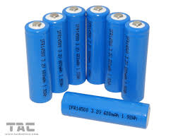 Solar Battery Ifr14500 Aa 3 2v 600mah Lifepo4 Battery For Solar Light