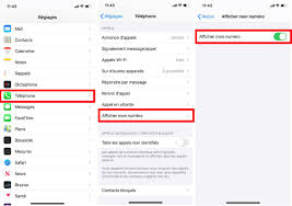 Voici Les Etapes Pour Desactiver L Affichage De Notre Numero De Telephone Sur Iphone Iphone Phone
