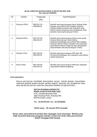 We did not find results for: Oh Kerja Kosong On Twitter Risda Plantation Sdn Bhd