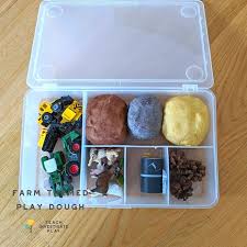 Farm Themed Play Dough Box Ideal For Gifts