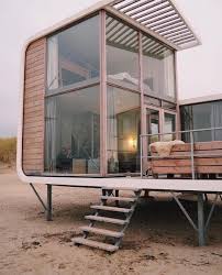 Strandweelde Beach Cabins Zeeland The Netherlands Captured By Enstijl Tiny Beach House Architecture House Modern House Design