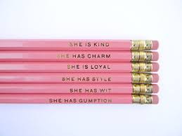 Fab Friday Link Loving Loving Links Get It Girl Etsy Gift Guide Pencil