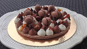 Macaron Geant Aux Trois Chocolats Facon Fantastik Macaron Geant Recette Macaron Macaron