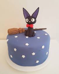 Bolo Do Gatinho Jiji Do Desenho Kiki S Delivery Service Orcamentos E Encomendas E Mail Contato Bolosdacinti Anime Cake My Birthday Cake Cat Cake
