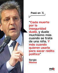 👉 Sergio Massa reapareció en la escena pública para repudiar la intención  de Javier Milei intervenir federalmente la provincia de Buenos Aires, pedir  el juicio político a la fiscal que liberó a