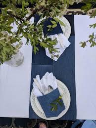 Denim Table Runner Jean Wedding Decor Repurposed Jeans Etsy Denim Table Runner Denim Table Decor Denim Decor