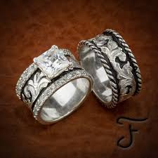Fanning Jewelry Western Wedding Rings Custom Wedding Rings Wedding Jewelry