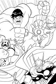 Avengers Earth S Mightiest Heroes Coloring Page Avengers Activities Marvel Hq