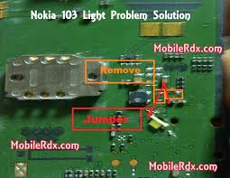 Nokia 110 display light solution. Nokia 103 Display Light Ic Solution Ways