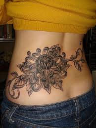 Lower Back Tattoos For Girls Tattoos 143 Girl Back Tattoos Men Flower Tattoo Black Flowers Tattoo