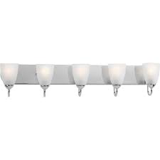 Progress Lighting Gather Collection Five Light Bath Vanity P2713 15 The Home Depot