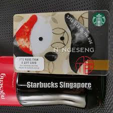 If given as a gift, the recipients can then registe. Starbucks Singapore Year Of Dog 2018 Shopee Malaysia