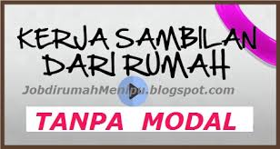 Jobdirumah Buat Duit Kerja Sambilan Dari Rumah Tanpa Modal