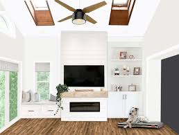 Those built ins are just gorgeous. Great Room Fireplace Transformation With Built In Bench And Shelving Iekel Road Home