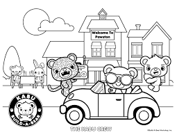 Kabu Crew Coloring Page In 2020 Coloring Pages Fun Fun Activities