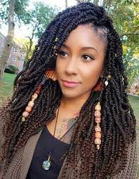 Pre Twisted Passion Twist Hair Crochet Hair Styles Braided Hairstyles Beautiful Black Hair