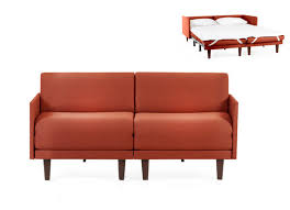 Un canapé convertible est très utile dans les petits espaces commes les studios et les appartements une pièce. Canape Lit 2 Pl Pacha Duo 140cm Accoudoirs Fins Convertible Francais