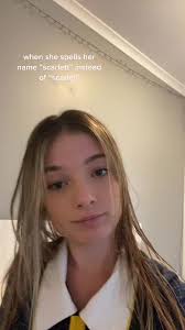 Using The Name Scarlett in A Sentence