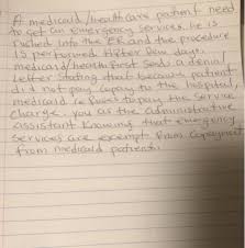 Check spelling or type a new query. A Medicaid Health Care Patient Need To Get An Chegg Com