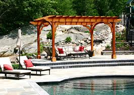 Pergola By Pool By Trellis Structures