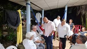 Nuestras Autoridades Departamentales del FSLN acompañan a la familia del  Compañero Denis Benavides, ante el fallecimiento de su mamá la Compañera  Militante Petrona Guillermina Benavides Luna El Compañera Petrona una mujer  que