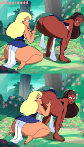 steven universe, jay-ten (steven universe), priyanka maheswaran, pyramid  (artist), 2girls - Rule 34 XYZ