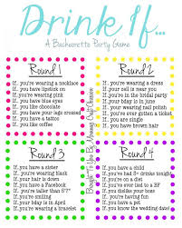 Drink If A Bachelorette Party Game Free Printable Free Bachelorette Party Printables Bachelorette Party Games Bachelorette Party