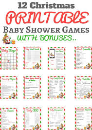 Juegos De Navidad Baby Shower Para Imprimir Baby Shower House En este juego para baby shower para imprimir tendrás una lista con nombres de parejas de famosos y sus hijos, aunque por separado. juegos de navidad baby shower para