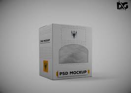 Diecut Box Free Mockup Mockup Design Logo Design Mockup Design Mockup Free