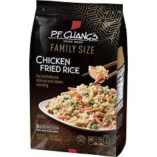 Fry the onion, celery, carrot and red pepper until the vegetables start to soften. P F Chang S Home Menu Chicken Fried Rice Family Size Skillet Meal Frozen Meal 36 Oz Walmart Com Walmart Com