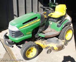 8ten deck rebuild kit for john deere 48 inch d140 la145 la130 d160 d150 la140 la165 la155 blade spindle belt 2007 John Deere La140 Lawn Mower In Garden City Ks Item Eq9046 Sold Purple Wave