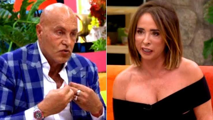 La familia de la tele: María Patiño y Kiko Matamoros viven un nuevo  enganchón en 'La familia de la tele': "De momento soy la presentadora"
