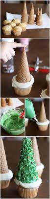 Christmas Tree Cupcakes Recipe Christmas Food Christmas Tree Cupcakes Christmas Baking