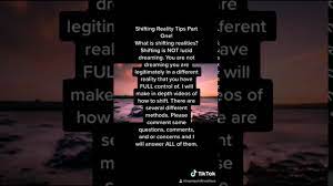 You should then visualize you two merging and becoming one. Tiktoks What Is Shifting Realities Shifting Realties Tips Youtube
