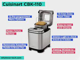 Recipes for use with white bread function basic white. Cuisinart Bread Machines Reviews And Comparing Cbk 100 Vs 110 Vs 200 Which Is The Best Updated June 2021