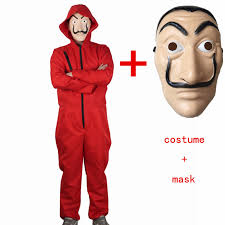 4.6 out of 5 stars. 2019 New Salvador Dali Movie Costume Mask Money Heist The House Of Paper La Casa De Papel Cosplay Halloween Party Costumes Set Movie Tv Costumes Aliexpress