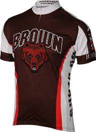 Ncaa Brown Men S Cycling Jersey White Large Adrenaline Promotions Deal Funny Discount Newsletter Brown University Bears Cycling Jersey Cycling Outfit