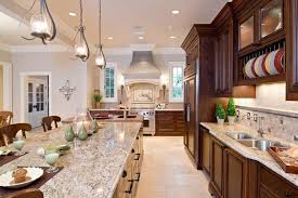 Maybe you would like to learn more about one of these? Dark Cabinets Brown Cabinets Grey Walls Cream Colored Kitchen Cabinets Kitchen Colors