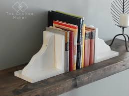 Diy Wood Bookends The Crafted Maker They don't need a lot of tools and make great small wood projects!