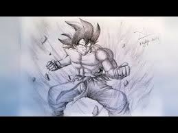 Drawing Goku Dragonball Kai Tutorial Draw Step By Step With Pencil Học Vẽ Goku Youtube In 2020 Drawing Tutorial Drawings Dragon Ball