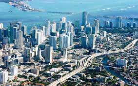 Miami's public transit system is the most diverse and extensive of any locality in florida. Google Map Of Miami Florida Usa Nations Online Project