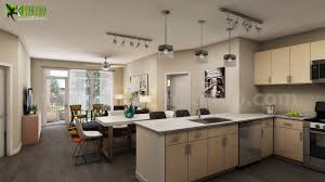 Visualize that perfect kitchen or bathroom in 3d. Yantram Architectural Design Studio Impressive Stylish Residential Kitchen Design By Yantram 3d Interior Rendering Services Washington