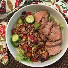 Now, you have to take into account that my dh is a super duper picky eater, so no casserole type things, and absolutely, positive no vegetables. Leftover Pork Tenderloin Salad The Weekly Menu