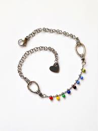 Bracelet De Cheville Perles Rocaille Multicolor Style Gourmette Chaine Acier Un Grand March Bracelets De Cheville Perles Bracelet Cheville Bracelet Fantaisie