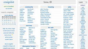 It Will Interest You To Note That Craigslist Is One Of The Most Used Platforms In The World For Online Classified Posting In Marketing Idaho Boise Idaho Boise