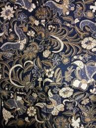 Batik Sogan Solo 1950 Kain Lukisan Batik